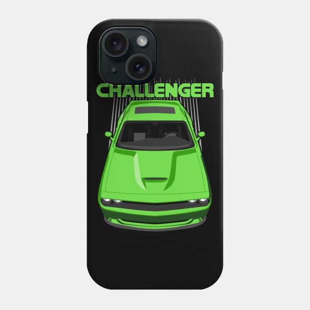 Challenger - Green Phone Case by V8social