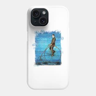 Boy on a bike Phone Case