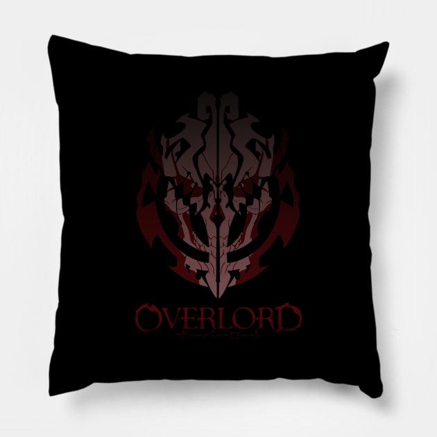 Ainz Ooal Gown Crest, High Res Pillow by crtswerks