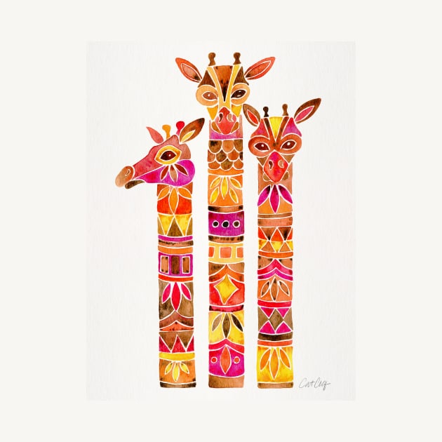 Giraffe Firey by CatCoq