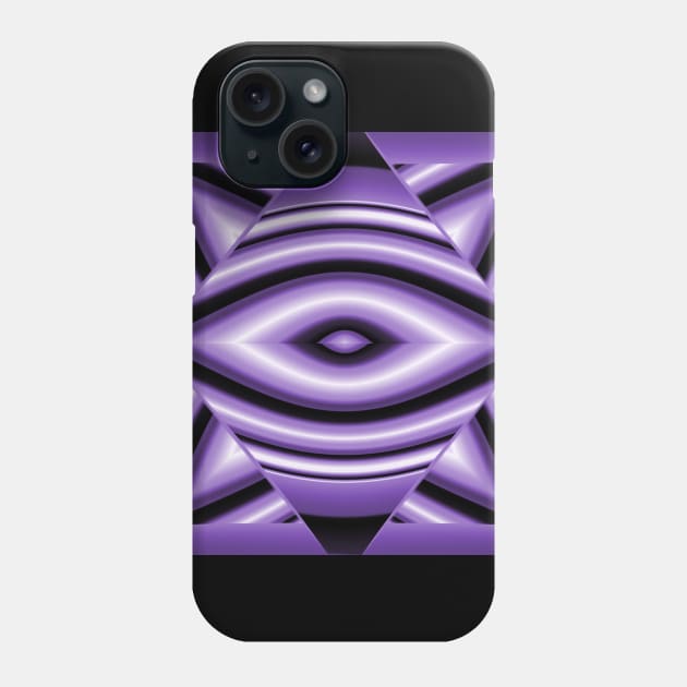 The Fractal Eye Phone Case by designbymario