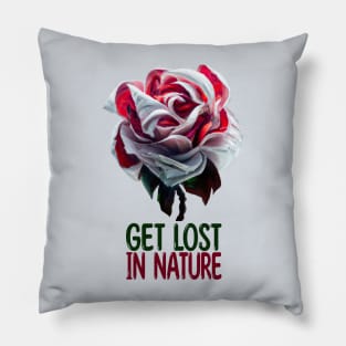 Get Lost In Nature Pillow