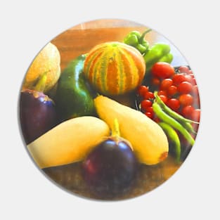 Vegetables and Melons Pin