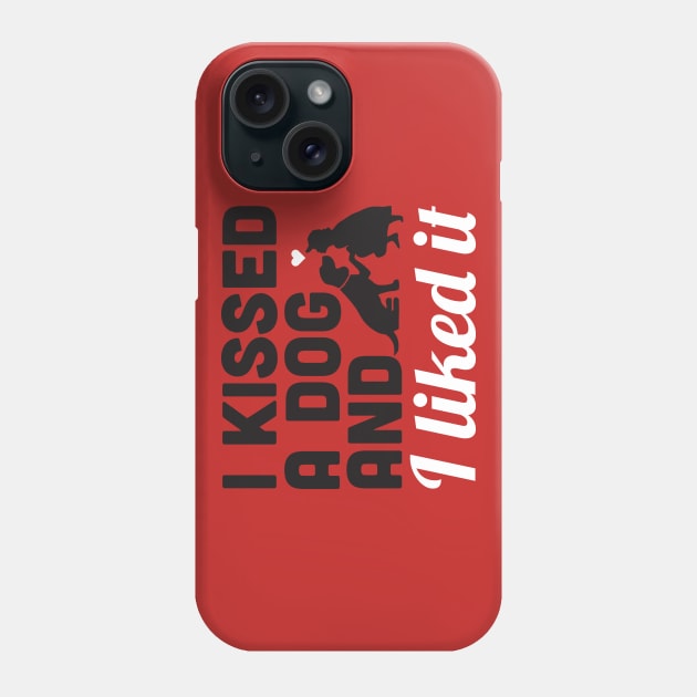 Kissed Dog Phone Case by nektarinchen