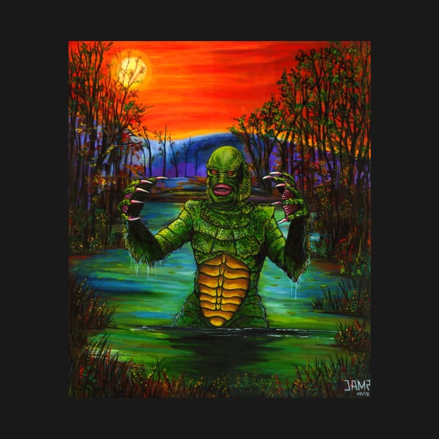 Creature from the Black Lagoon by Horrorart