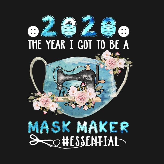 2020 The year I Got To Be A Mask Maker Quilt Essential by Phylis Lynn Spencer