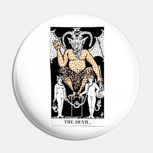 Modern Tarot Print - The Devil Pin