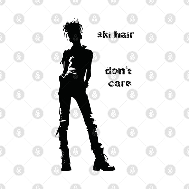 ski hair don't care by Ski Classic NH