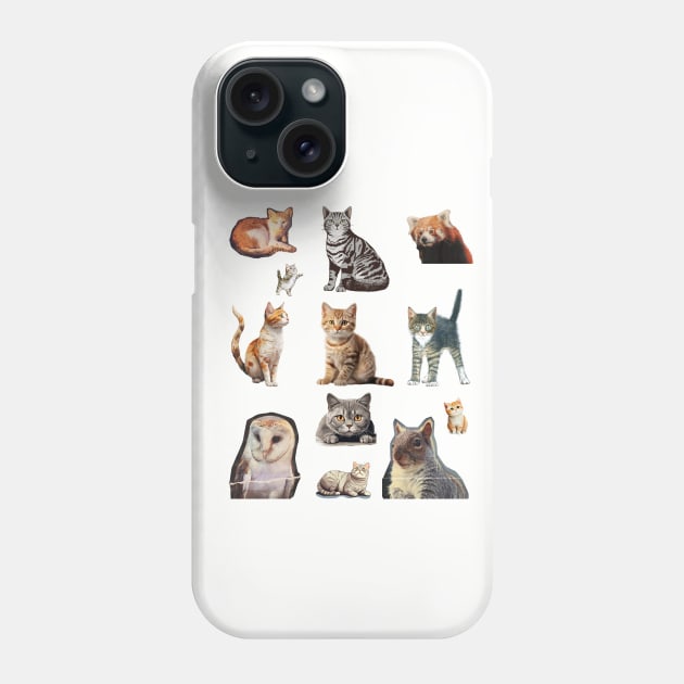 Fallout cats collection Phone Case by PeterAShraf