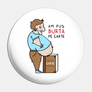 Am pus burta pe carte Pin