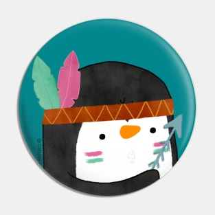 Indian Penguin Pin