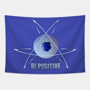 Be Positive (Cool Blue) Tapestry