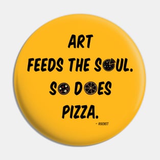 Art feeds the soul... Pin