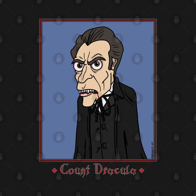 Dracula (Christopher Lee) by Gregg.M_Art