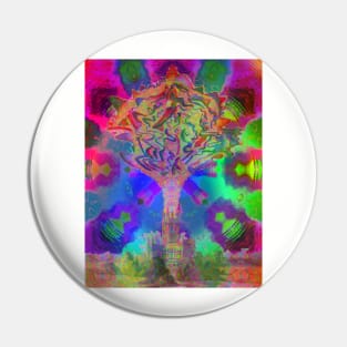 Annie Beasent&#39;s Sound of God with a psychedelic touch Pin