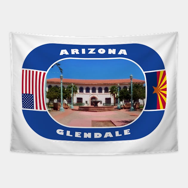 Arizona, Glendale City, USA Tapestry by DeluxDesign