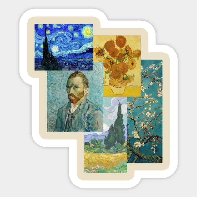 Van Gogh art - Van Gogh Art - Sticker