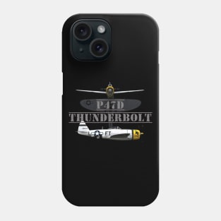 P47d Thunderbolt Phone Case