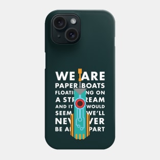 Transistor - Paper Boats Phone Case