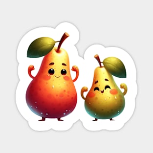 Cute Pears Magnet