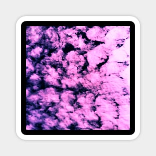 Pink Shaded Clouds Magnet