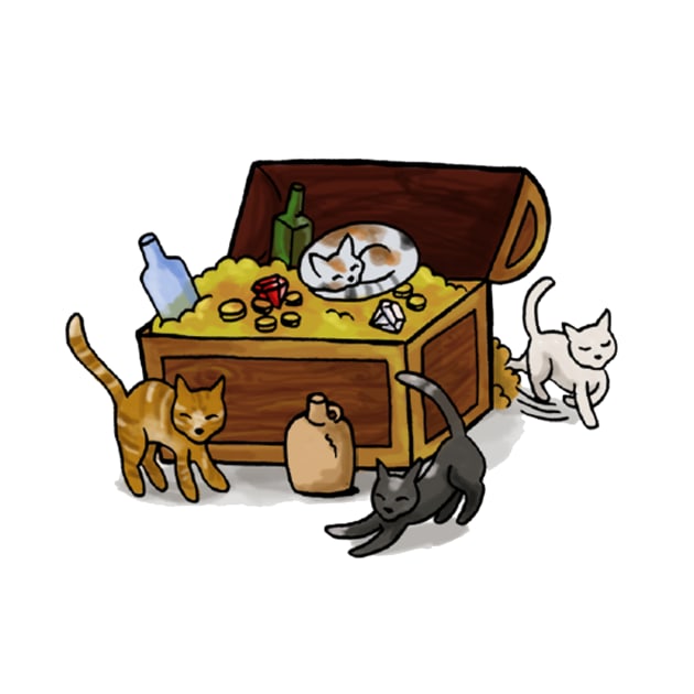 A Treasure Trove of Cats! by DrinkingQuest