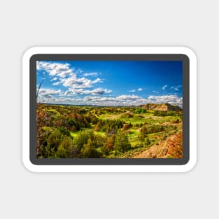 North Dakota Badlands Magnet