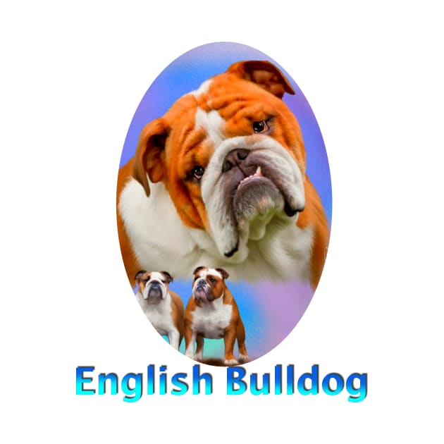 English Bulldog by BHDigitalArt