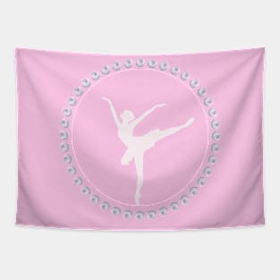 Ballerina Summer Pink Tapestry