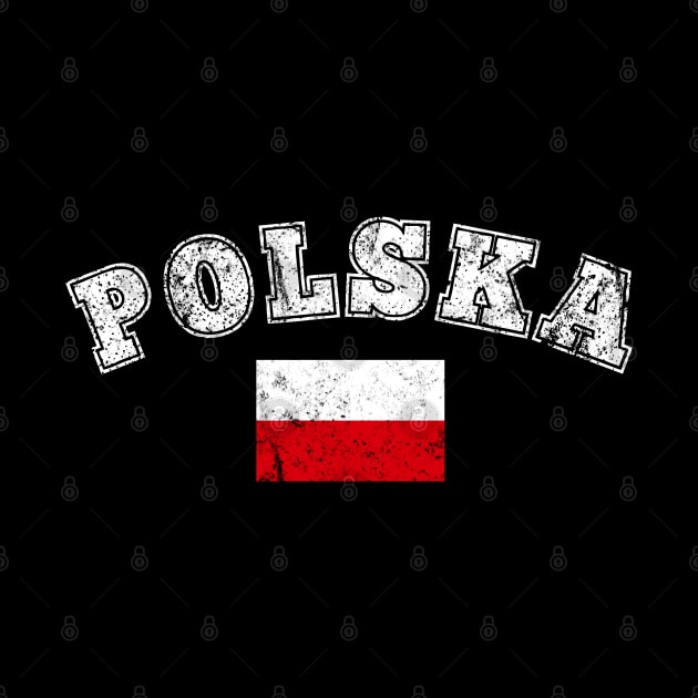 Polska Design With Poland Flag For Polish Pride by Pine Hill Goods