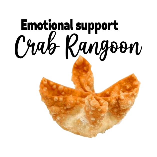 Crab Rangoon| Meme stickers, adult Shirt, stickers, self care stickers by ILOVEY2K