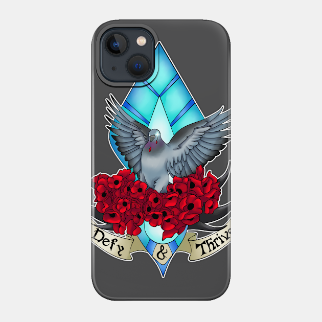 Defy and Thrive - Pigeon - Phone Case