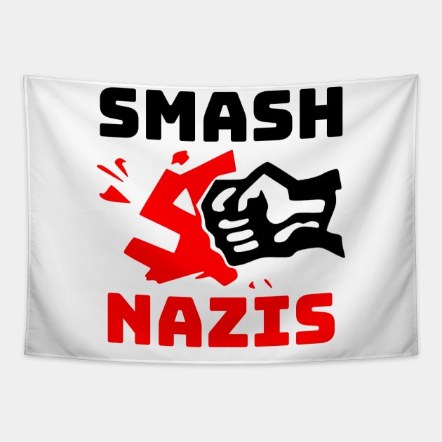 Smash Nazis Tapestry by Joodls