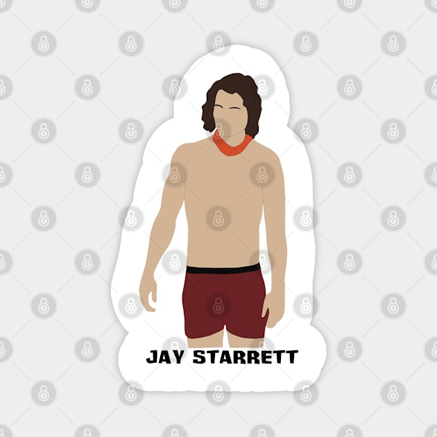 Jay Starrett Magnet by katietedesco