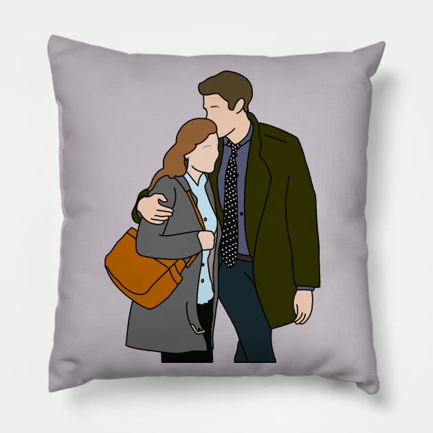 Jim and Pam Pillow by Eclipse in Flames