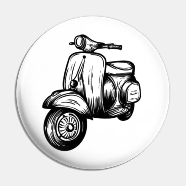 Motorcycle vespa Pin by WARKUZENA