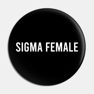 Sigma Female Pin