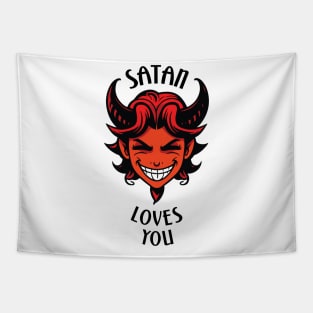 Satan Black Tapestry