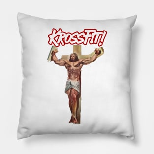 Jesus did KrossFit! Pillow