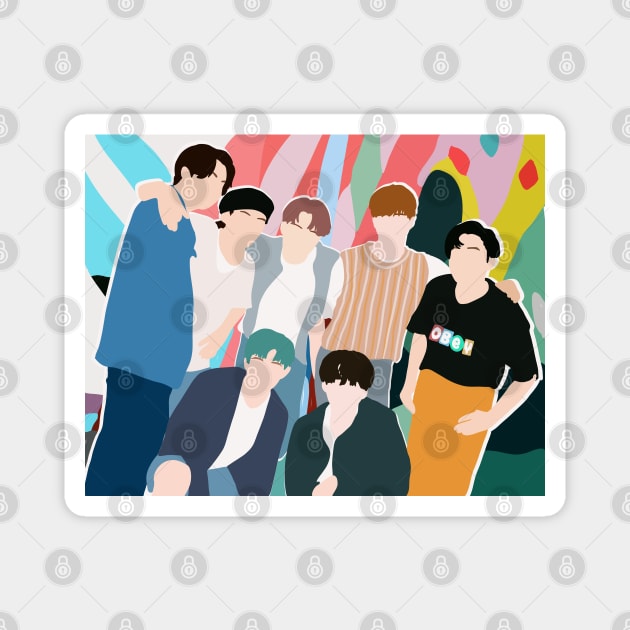 BTS Magnet by camillekayart