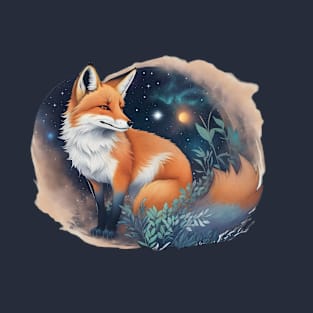 Fox Among the Stars: The Galaxy Fox T-Shirt