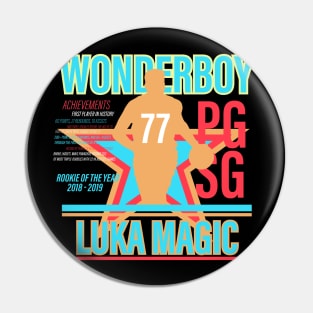 LUKA WONDERBOY MAGIC BASKETBALL Ver.3 Tropical Pin