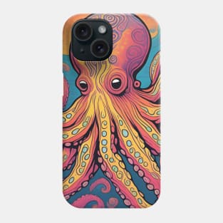 My Octopus teacher goes Psychedelic Phone Case