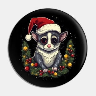 Sugar Glider Christmas Pin