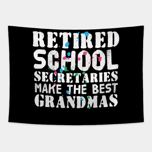 Retired School Secretary Tapestry by TheBestHumorApparel