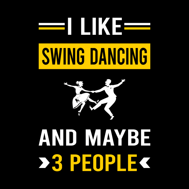 3 People Swing Dancing Dance by Bourguignon Aror