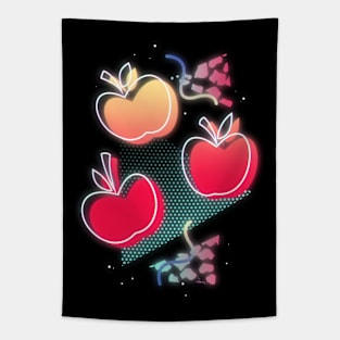 Synthwave Applejack Cutie Mark Tapestry