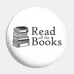 Read all the Books Pin