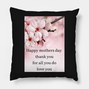mothers day blossom design Pillow