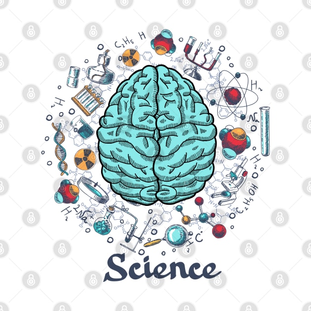 Science brain concept by Mako Design 